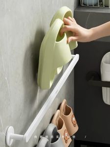 LODER ECOCO Aluminium Towel Bar Wall Mounted Towel Rack Bathroom Towel Holder No Drill Bathroom Organizer
