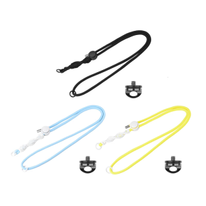 Camera hành động Tether với đệm gối ren và dây nylon gia cố cho dây cổ Camera hành động