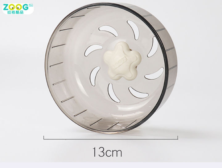 Zoog%20Hamster%20Silent%20Running%20Wheel%20Grey%20-%2013cm%20-%20Image%208