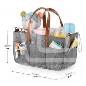 ABS Stylish Mommy Organizer Multiple Pockets & Storage Easy Carry Toddler Newborn Diaper Lampin Bayi Bag Large Capacity Nursery Maternity Nappy Compartment