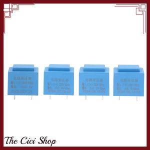 [The Cici Shop] 0.5W 220V To 12V Power Mini Sealed Type Plug In PCB Board 4 Pin Waterproof Encapsulated Transformer