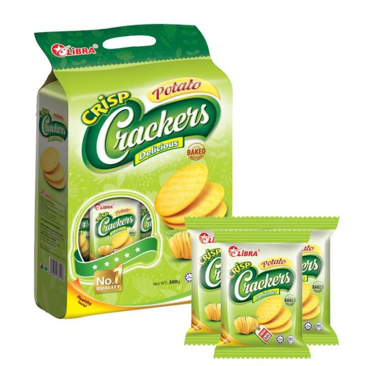 Libra Bánh quy Khoai Tây Potato Cracker Nhiều dinh dưỡng gói 230g ...