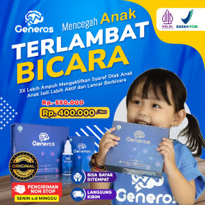 Generos – Multivitamin Mempercepat Kemampuan Anak Bicara dan Meningkatkan Kecerdasan Anak