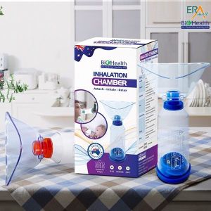 Buồng đệm khí dung Biohealth BH01 - Buồng hít hen suyễn có mặt nạ - Chính hãng Biohealth