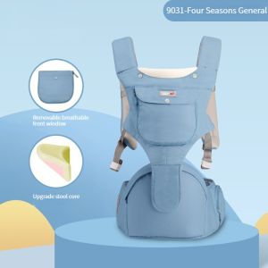 HamshMoc 0-36 Tháng 2 Trong 1 Con Tàu Sân Bay Ba Lô Thoáng Khí Chống Bow Chân Ergonomic Tàu Sân Bay Ghế Hip An Toàn Có Thể Tháo Rời Cho Trẻ Sơ Sinh Toddler Du Lịch Ngoài Trời