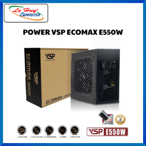 Bộ Nguồn VSP EcoMax E550W - Hàng Chính Hãng