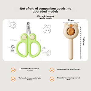 [SG]🚚 Cat Scissors Nail Scissors Novice Pet Nail Clippers Anti-Scratch Cat Scissors Fantastic Toe Nail Tool