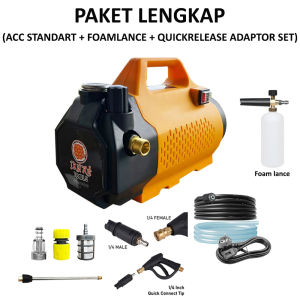 ALAT MESIN STEAM SETIM SETEAM JET CLEANER HIGH PRESSURE WASHER TEKANAN TINGGI CUCI SEMPROT PENYEMPROT SEMPROTAN PEMBERSIH AC MOBIL MOTOR KEBUN TAMAN GARASI CARPOT IKURA VARIABLE SPEED ADJUSTABLE PRESSURE 70 BAR BISA ATUR TEKANAN KENCANG KUAT HEAVY DUTY