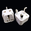 Type G Travel Adapter, Universal Socket to UK Plug Travel Charger Adapter, 2 In 1 Power Converter For Malaysia Singapore HongKong 13A 250V. 
