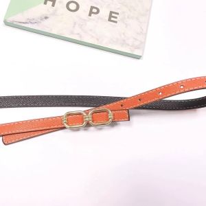 EMS fashion new style good leather belt can be used on both sides