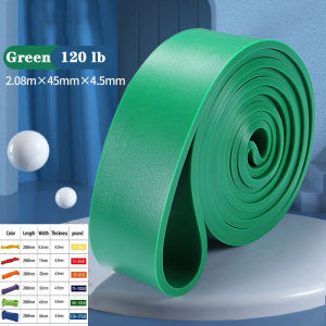 【Crooked Moon】 Yoga Pull Up Resistance Bands Exercise Band Elastic Strap For Gym Fitness Workout Equipment Pull up auxiliary resistance band