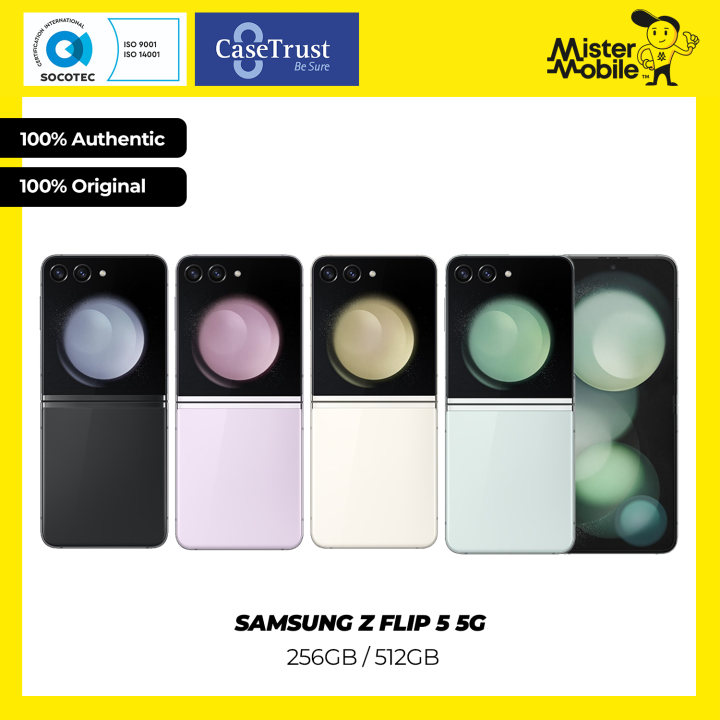 Samsung Galaxy Z Flip 6 5G Snapdragon 8 Gen 3 Z Flip 5 256GB 512GB 1 Year Samsung Warranty