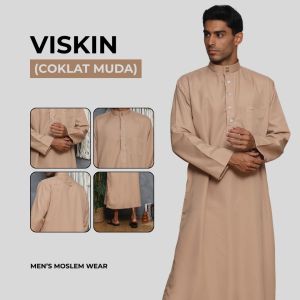 Produk Unggulan Baju Gamis Putih Jubah Pria Polos dan Motif Minimalis Style Harromain Premium