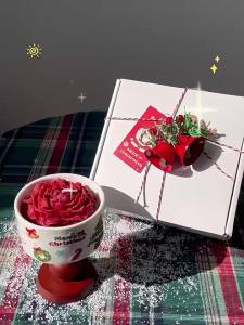Christmas Gift for Girlfriend Camellia Scented Candle Gift High-end Niche Christmas Eve Gift