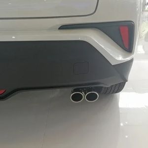 Kaly 1Pc Single/Double Exhaust Muffler Tail Tip Tailpipe Single/Double For Toyota CHR 2018-2021 2Z6B7