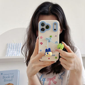 3D Hanging Pendant Cartoon Tuoge Mazzi Silicone Phone Case for iPhone 13 14 15 16 17 Pro Max Casing Soft Silicone Cover for iPhone 17 Case