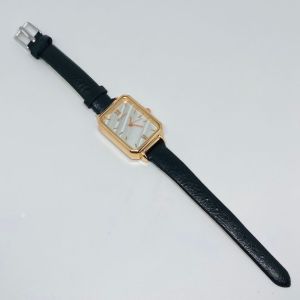 ❤GTB❤ JT054 Jam Tangan Kecil Wanita Dial Kotak Gradasi Analog Quartz Strap Pu Leather Fashion Import