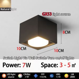 การป้องกันตา LED อายุการใช้งานยาวนาน downlight ติดตั้งง่ายสามารถถอดหลอดไฟสามสีแสง