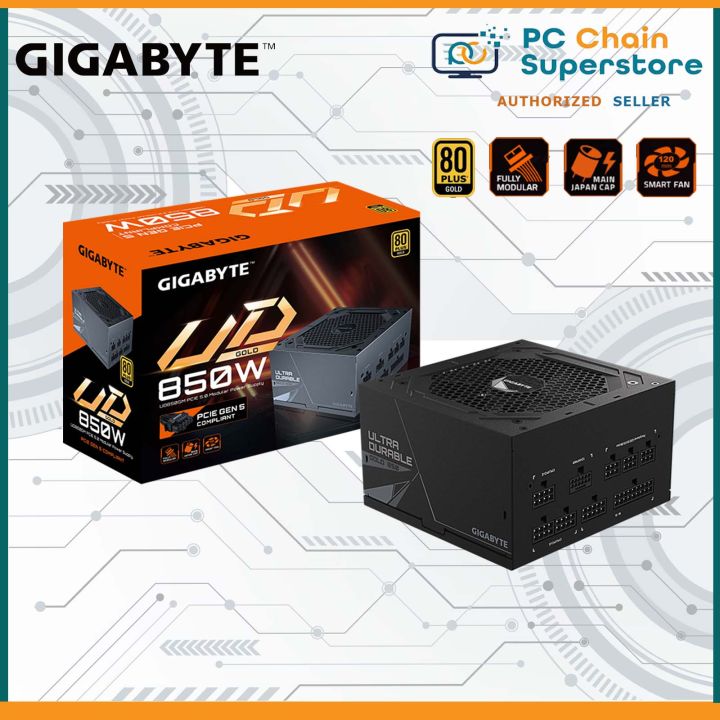 Gigabyte UD850GM 850W PCIE Gen 5 80+ Gold Full Modular Power