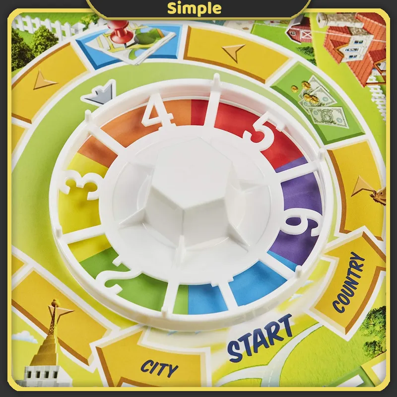The Game Of Life Junior – Gioco Da Tavolo Per Bambini Dai 5 Anni In Su – Avventura In Vacanza – 2-4 Giocatori – Versione Junior - 2
