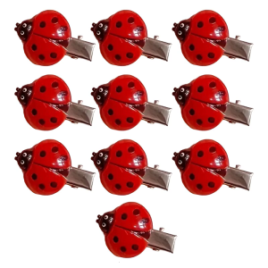 10pcs Realistic Insect Hair Clip For Girls Boys Lightweight Slip Resistant Hair Accessories Hairpins For Daily Use