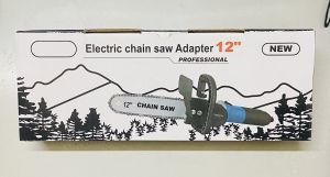 BỘ LƯỠI CƯA XÍCH LẮP MÁY MÀI ( CHAIN SAW -Z6 - 11.5 inc ) HÀNG CAO CẤP . BỘ CHUYỂN ĐỔI TỪ MÁY MÀI ( f 100 mm ~ 125 mm ) THÀNH MÁY CƯA XÍCH ( LƯỠI DÀI 11.5 INC )