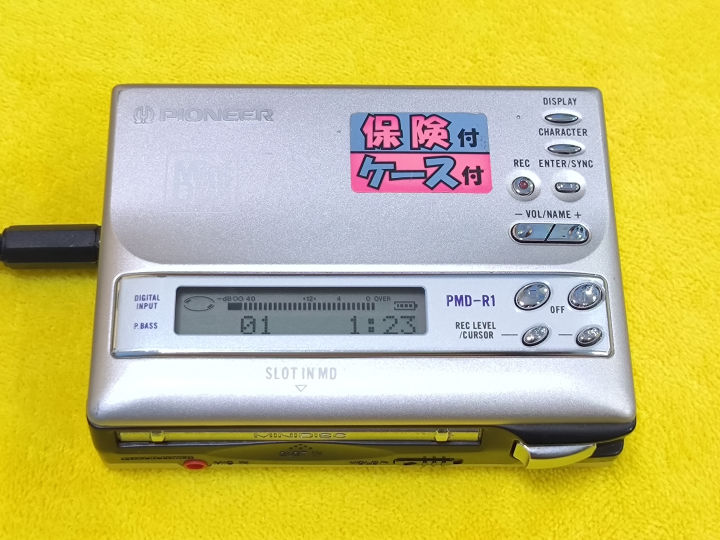 d*7様 パイオニア PMD-R1-S ポータブル MDレコーダー 未使用品 中古】 Pioneer パイオニア PMD-R1 (S) シルバー MDレコーダー