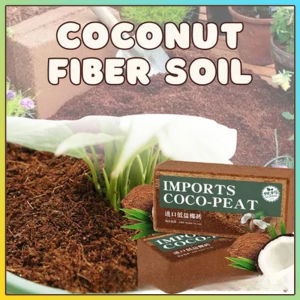 Coco Coir Brick Plant Coco Peat Coco Brick Compressed Soil Coco Fiber Husk Potting Mix Substrate Potting Soil Coconut Coir Brick