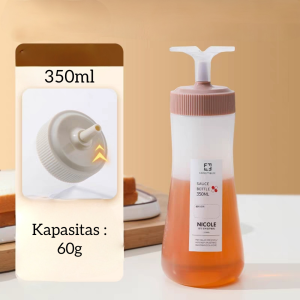Botol sambel mayonaise saus madu kecap anti tumpah/Botol bumbu kental serbaguna