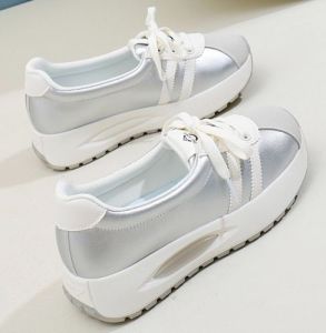 JESSICASTORE Women Retro Style Breathable Low Top Tennis Skate Shoes with Round Toe