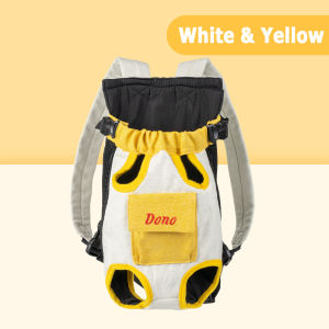 Nylon Front Pet Dog Carrier Backbag High Quality Dog Cat Outdoor Travel Carrier Bag Portable Breathable Comfort Front/Rear 2-Use 宠物外出背包