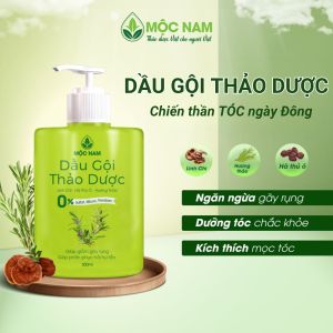Dầu gội thảo dược Mộc Nam Ngăn ngừa rụng tóc Kích thích mọc tóc- 300ml - Ha Chi JSC