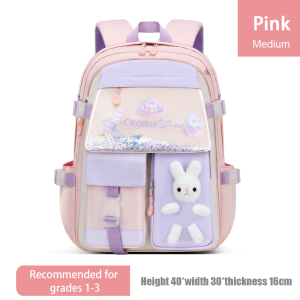 School Bag for Kids Girl Bagpack for kids new school bag primary school girl child minus protection ridge backpack girl princess backpack