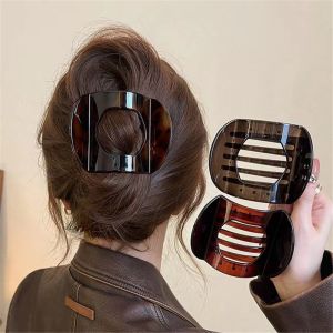 Fashionable French New Duckbill Clip Flat Oval Hair Accessory