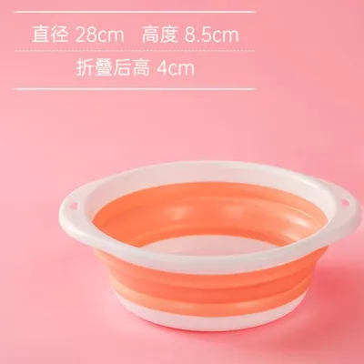 [HÀNG CÓ SẴN] Thau Gấp Gọn Chậu Xếp Gọn Silicon Mang Đi Du Lịch Thau Rửa Mặt Cho Sinh Viên Tiện Lợi Đa Năng