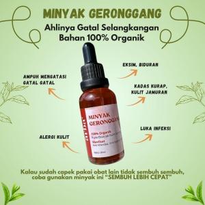 Minyak Geronggang Solusi Gatal Selangkangan dan Kulit Sensitif Kualitas Terjamin - 1 Botol