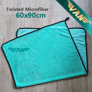 Lap Pengering Cuci Mobil Super Drying Towel Microfiber Twisted Super Big Size ada Gantungan