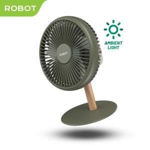 ROBOT Mini Desktop Fan RT-BF20 Kipas Meja Multifungsi Lampu Garansi 1 Tahun