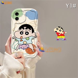 (Lokal Ready) Casesummer Casing hp Infinix Smart 8 Note 30 Hot 30i Note 12 G96 Hot 12 Play 11 Play 9 Play 10 Play Smart 5 Smart 6 Smart 7 Hot 20S Cute Lucu Crayon Shin-chan Azhu 3D Wavy Curved Edge Soft Case