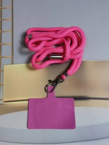 Ready Stock 1.5M Universal Crossbody Phone Lanyards with Patch Adjustable Mobile Phone Strap Lanyard Neck Rope for Cell Phone Hanging Cord Strap