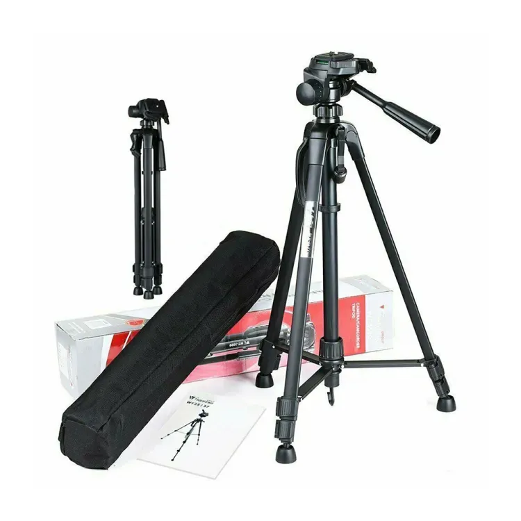 F3520T Tripod Professional Heavy Duty Aluminium Tripod & Pan Head for DSLR Camera Holder Stand