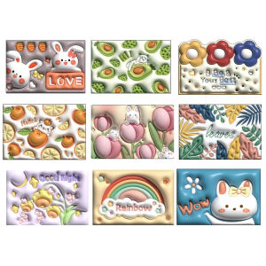 Keset Kaki Kamar Mandi 5D Motif Lucu Anti Slip Diamomite Menyerap Air / Keset Kaki Motif Terlaris