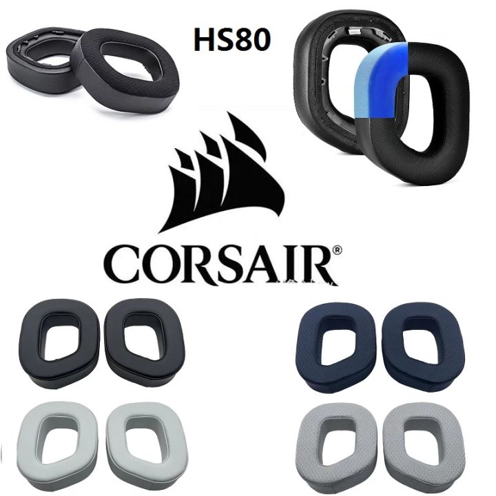 HS80 Upgraded Thicked Earpad For CORSAIR HS80 HS 80 RGB/HS80 MAX