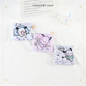 ซื้อ 1 ชิ้นลด 10 บาท Kawaii Hello Kitty กระเป๋าเก็บผ้าเช็ดปากลายการ์ตูน pochacco กระเป๋าแต่งหน้าแบบพกพากระเป๋าใส่เหรียญกระเป๋าใส่หูฟังลิปสติก