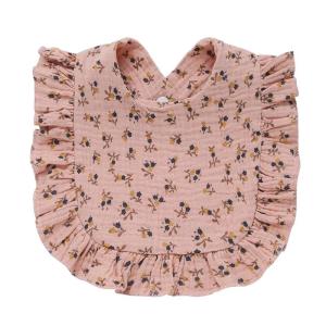 Baby Bibs Bandana Ruffles Drooling Bib for Infant 0-2Years Baby Teething Soothe Towel Floral High Absorbent Stylish Bib