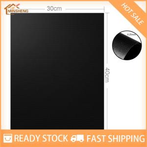 MIH ✨ COD ✨ แผ่นรองย่างบาร์บีคิวแบบนอนสติกใช้ซ้ำได้อุปกรณ์ในครัวสำหรับอบบาร์บีคิว