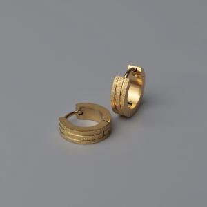 HB Jewelry JANE Triple Line Mini Clip Earrings Fashion Accessories- EH00178