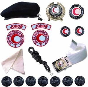 PBSM JOHOR Complete Badges And Accessories Package