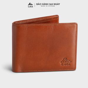 Ví nam da bò Lata (Thời trang nam - Ví da thật LVN86)