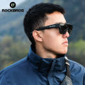 ROCKBROS Polarized Sunglasses for Men Women Cycling Sun Protection Anti-UV Driving Fishing Camping Sunglasses Super Light Running Sunglasses Can Wear with Myopia Glasses. 